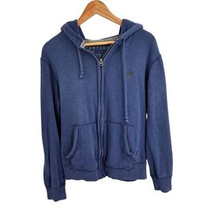 American Eagle Outfitters Blue Vintage Fit Full Zip Hoodie Mens Size‎ Large